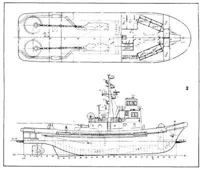 japanse sleepboot,      Land: JP,  Bouwjaar: 1980,  Schaal: ,  Lengte:,  Bladen: 2\