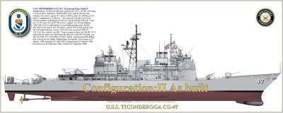 USS. Ticonderoga  C.03.028  C.03 Fregatten