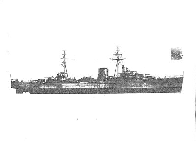 H.M.S. Ajax  C.03.022  C.03 Fregatten