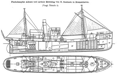 Albers en Arthur Breusing  B.05.039  B.05 Visserij