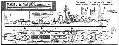 \"Saumarez\" Class  C.04.023  C.04 Torpedojagers