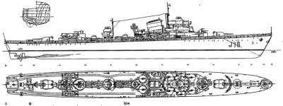 Halland Klasse  C.04.106  C.04 Torpedojagers