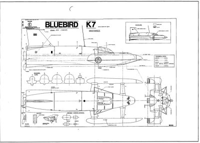 Bluebird K7,      Land: GB,  Bouwjaar: 1955,  Schaal: ,  Lengte:,  Bladen: 1\