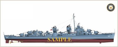 USS Hanford,      Land: US,  Bouwjaar: ,  Schaal: 144,  Lengte:,  Bladen: 2\