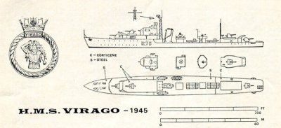 Virago H.M.S.  C.04.130  C.04 Torpedojagers