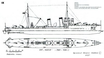 Mazur  C.04.124  C.04 Torpedojagers