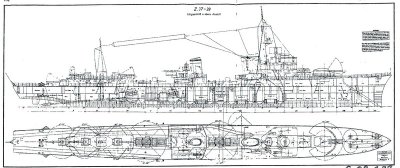 Z 37-39  C.04.088  C.04 Torpedojagers