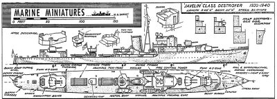 \"Javelin\" Class  C.04.024  C.04 Torpedojagers