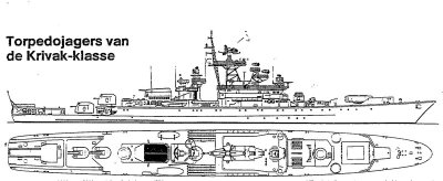 \"Krivak\" Klasse  C.04.030  C.04 Torpedojagers