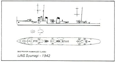 Syunagi  C.04.054  C.04 Torpedojagers