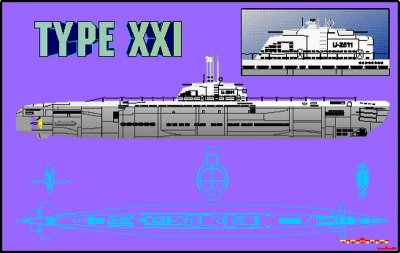 Type XXI  C.08.010  C.08 Onderzeeboten