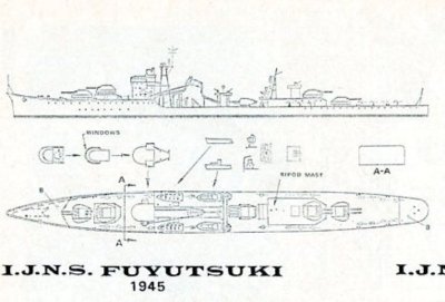 Fuyatsuki  C.04.129  C.04 Torpedojagers